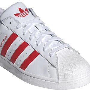 Adidas Originals Superstar – Men's Casual Shoes White Red IG9367 NEW